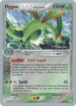 Flygon (7/110) (Delta Species) (Flyvees - Jun Hasebe) [World Championships 2007] | Deep Dive Games St. Marys