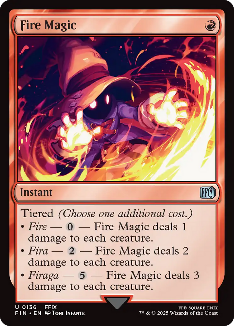 Fire Magic [FINAL FANTASY] | Deep Dive Games St. Marys