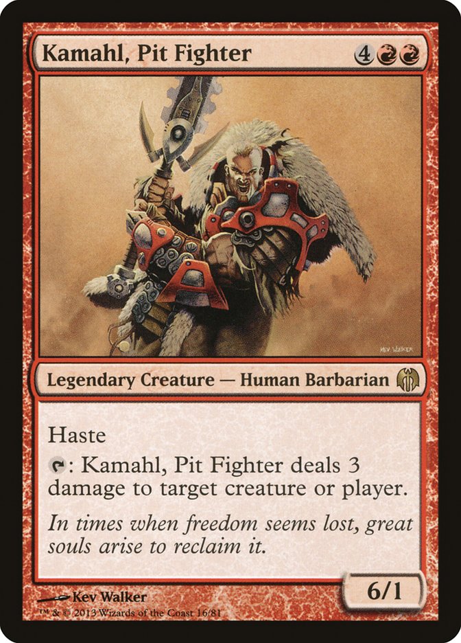 Kamahl, Pit Fighter [Duel Decks: Heroes vs. Monsters] | Deep Dive Games St. Marys