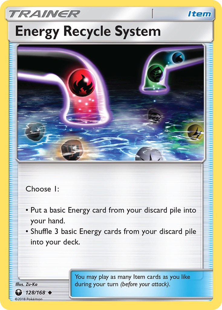 Energy Recycle System (128/168) [Sun & Moon: Celestial Storm] | Deep Dive Games St. Marys