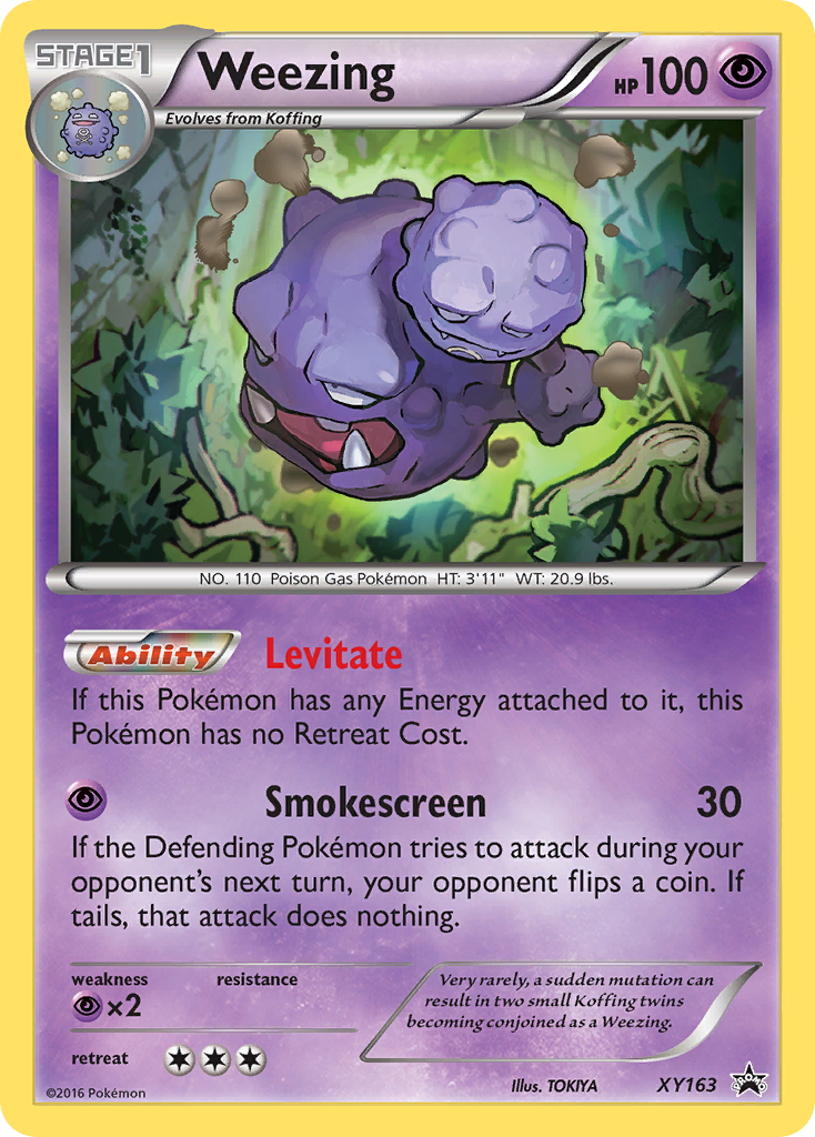 Weezing (XY163) [XY: Black Star Promos] | Deep Dive Games St. Marys