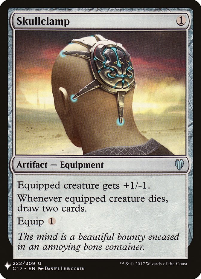 Skullclamp [Mystery Booster] | Deep Dive Games St. Marys