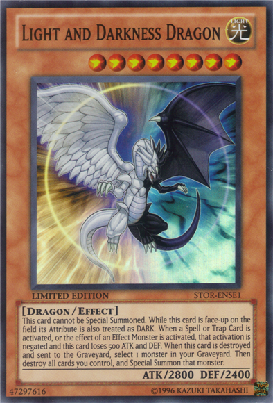 Light and Darkness Dragon [STOR-ENSE1] Super Rare | Deep Dive Games St. Marys