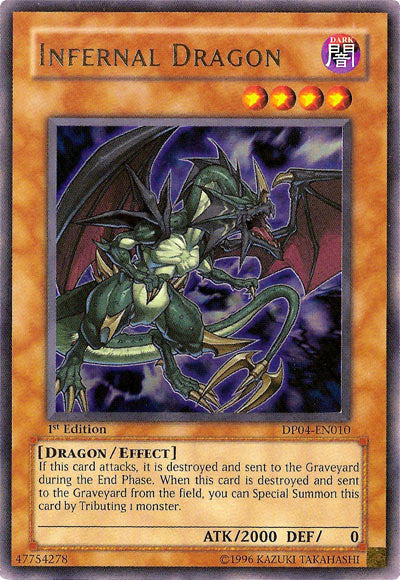 Infernal Dragon [DP04-EN010] Ultra Rare | Deep Dive Games St. Marys