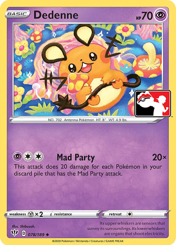 Dedenne (078/189) [Prize Pack Series One] | Deep Dive Games St. Marys