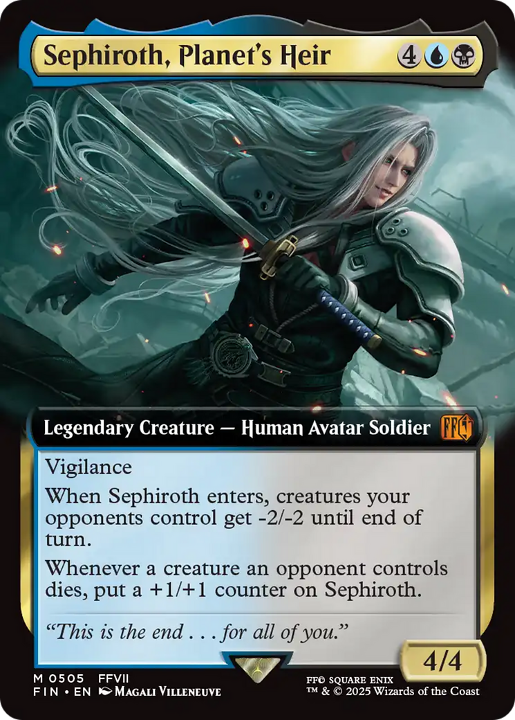 Sephiroth, Planet's Heir (Extended Art) [FINAL FANTASY] | Deep Dive Games St. Marys