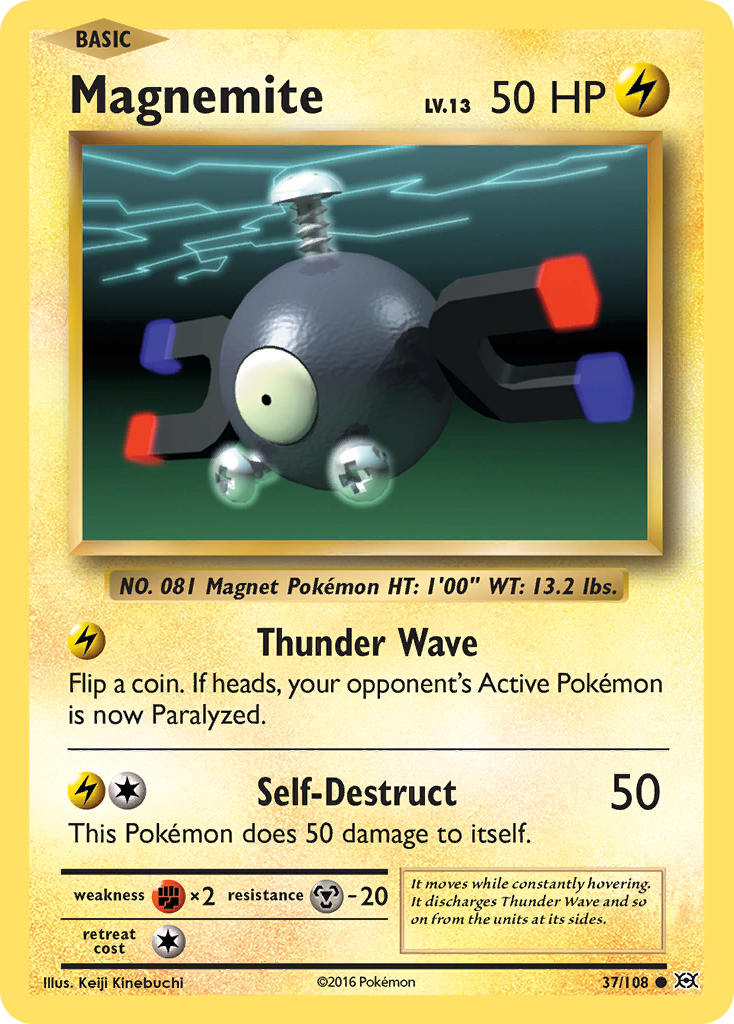 Magnemite (37/108) [XY: Evolutions] | Deep Dive Games St. Marys