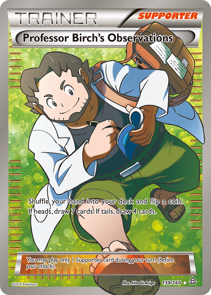 Professor Birch's Observations (159/160) [XY: Primal Clash] | Deep Dive Games St. Marys