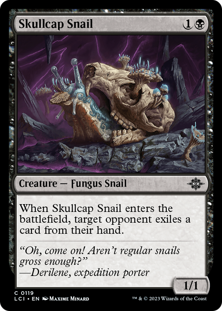 Skullcap Snail [The Lost Caverns of Ixalan] | Deep Dive Games St. Marys