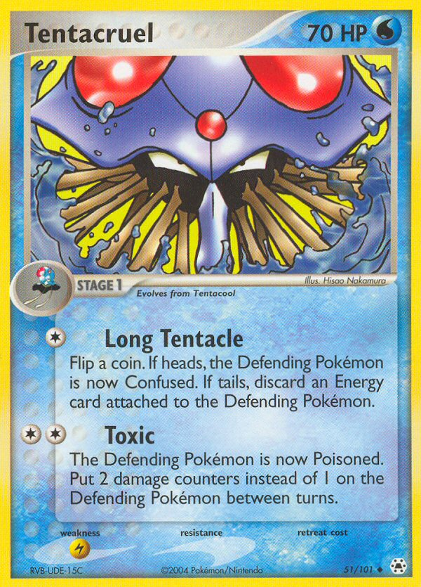 Tentacruel (51/101) [EX: Hidden Legends] | Deep Dive Games St. Marys