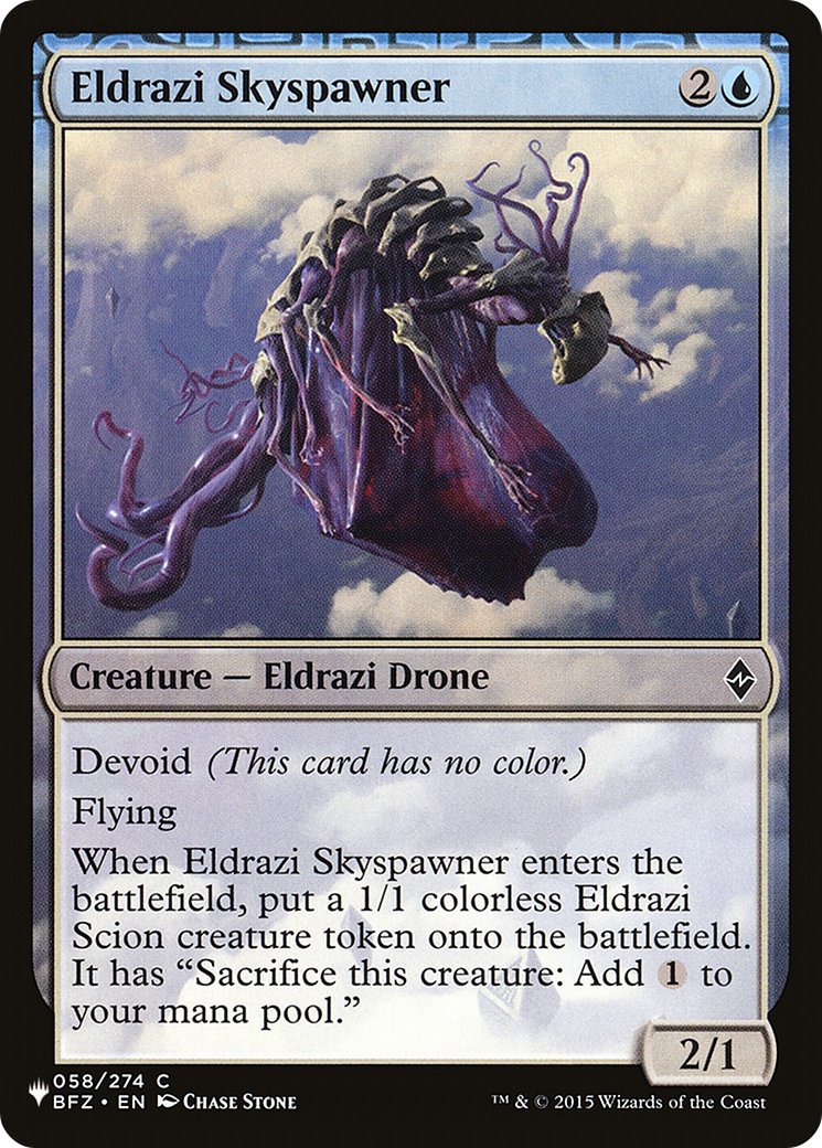 Eldrazi Skyspawner [The List] | Deep Dive Games St. Marys