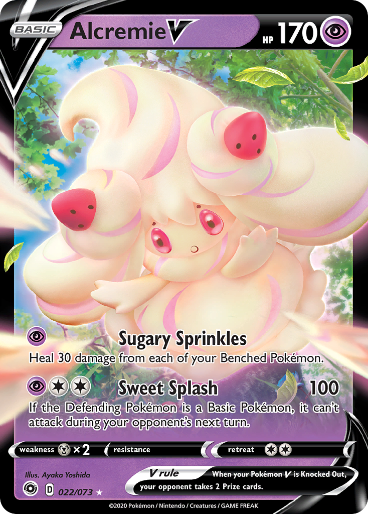 Alcremie V (022/073) [Sword & Shield: Champion's Path] | Deep Dive Games St. Marys