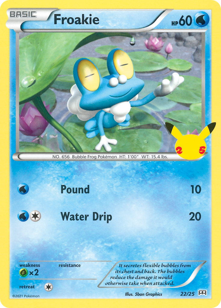 Froakie (22/25) [McDonald's 25th Anniversary] | Deep Dive Games St. Marys