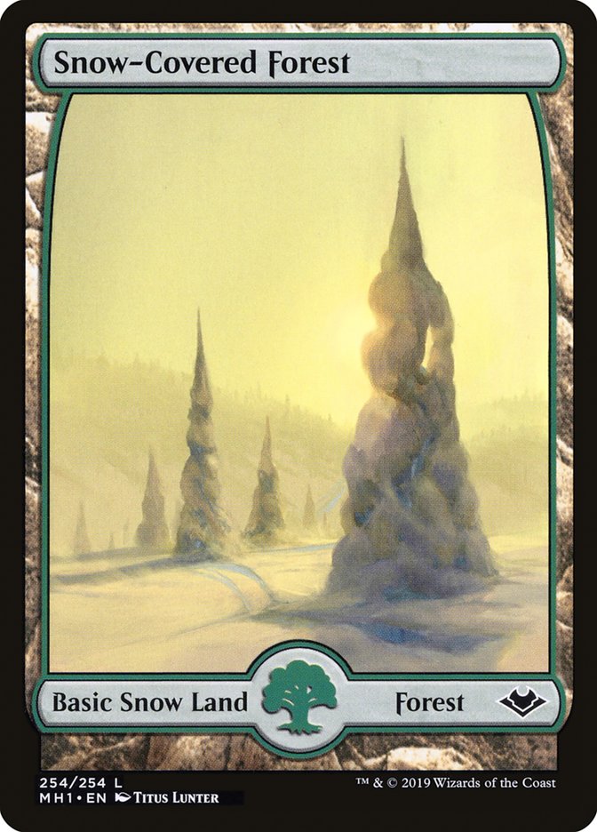 Snow-Covered Forest [Modern Horizons] | Deep Dive Games St. Marys