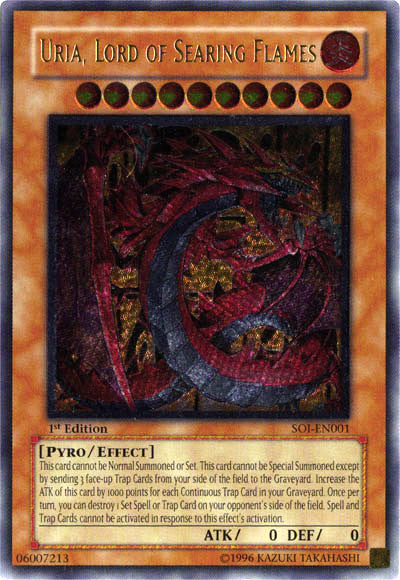 Uria, Lord of Searing Flames (UTR) [SOI-EN001] Ultimate Rare | Deep Dive Games St. Marys