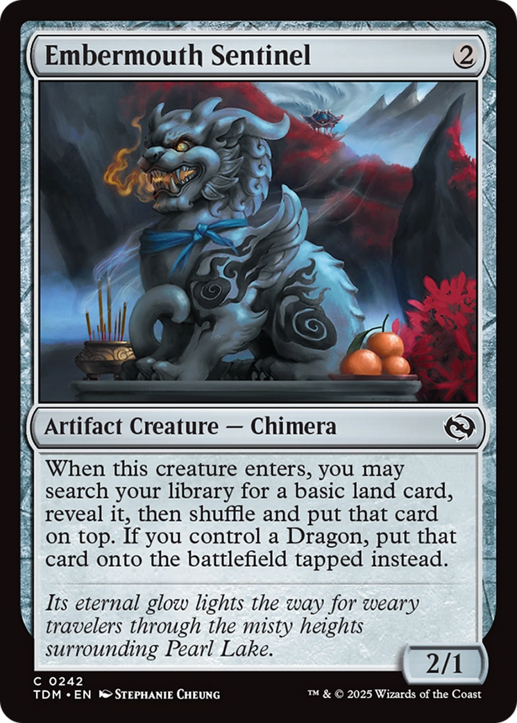 Embermouth Sentinel [Tarkir: Dragonstorm] | Deep Dive Games St. Marys