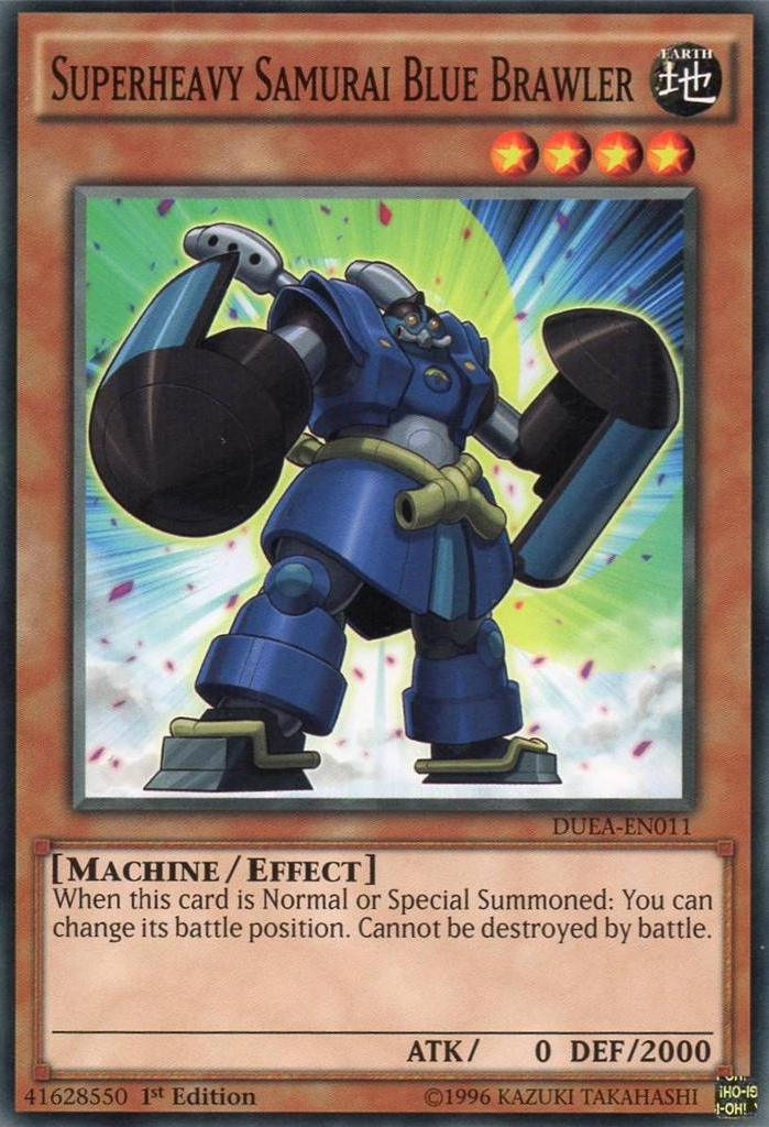 Superheavy Samurai Blue Brawler [DUEA-EN011] Common | Deep Dive Games St. Marys