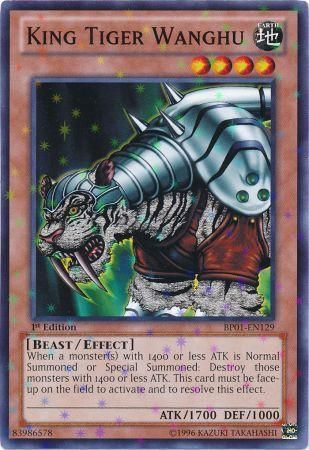 King Tiger Wanghu [BP01-EN129] Starfoil Rare | Deep Dive Games St. Marys