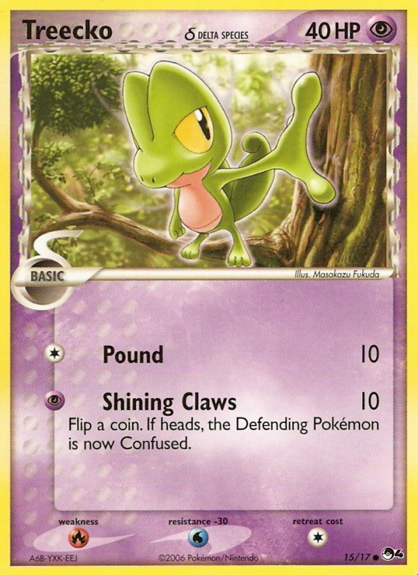 Treecko (15/17) (Delta Species) [POP Series 4] | Deep Dive Games St. Marys