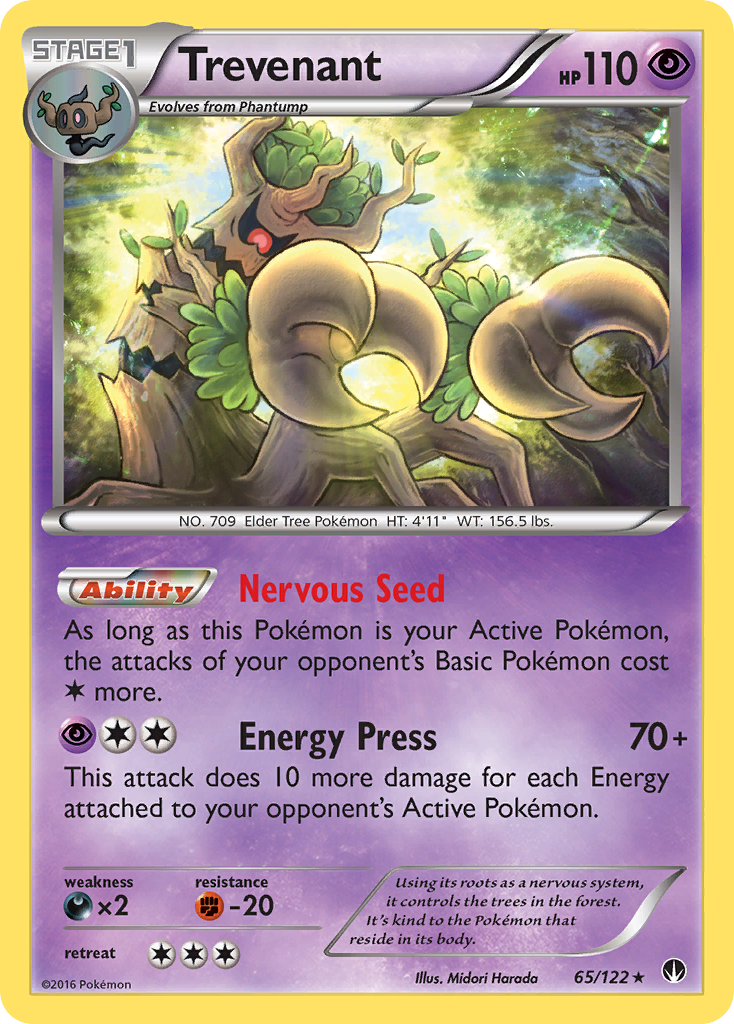 Trevenant (65/122) [XY: BREAKpoint] | Deep Dive Games St. Marys