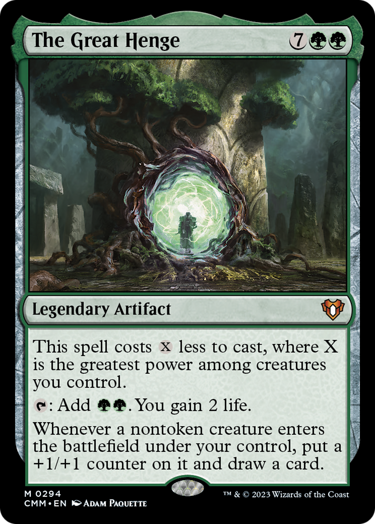 The Great Henge [Commander Masters] | Deep Dive Games St. Marys
