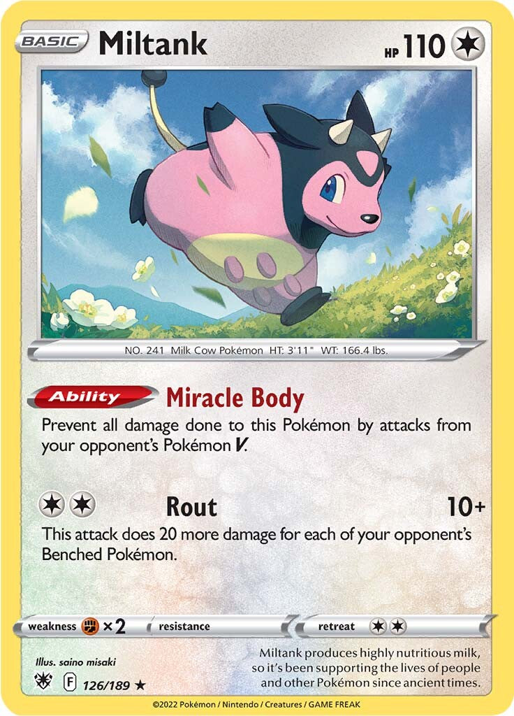 Miltank (126/189) [Sword & Shield: Astral Radiance] | Deep Dive Games St. Marys