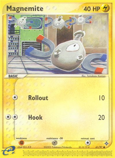 Magnemite (61/97) [EX: Dragon] | Deep Dive Games St. Marys