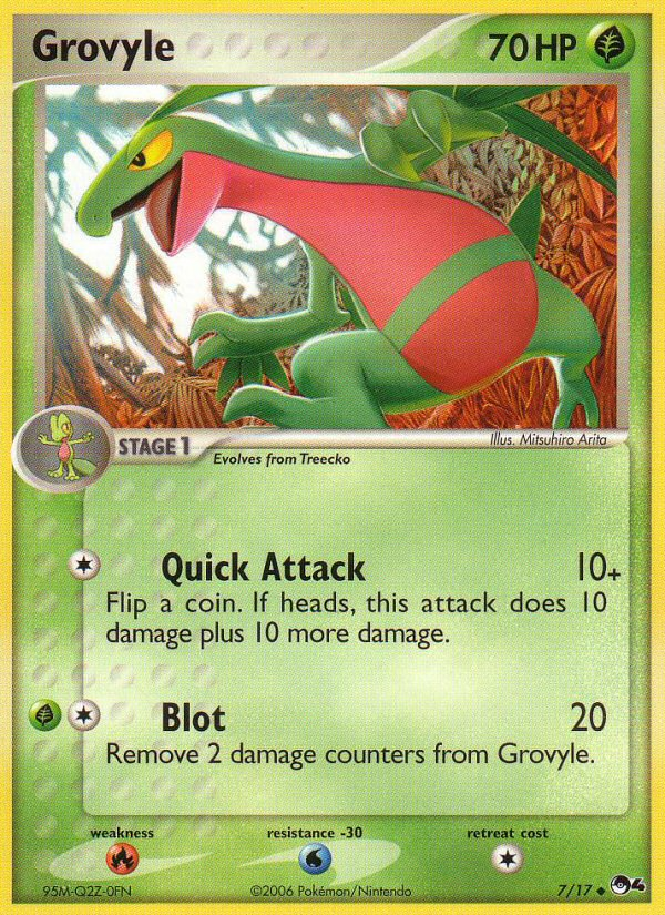 Grovyle (7/17) [POP Series 4] | Deep Dive Games St. Marys