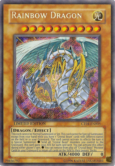 Rainbow Dragon [CT04-EN005] Secret Rare | Deep Dive Games St. Marys