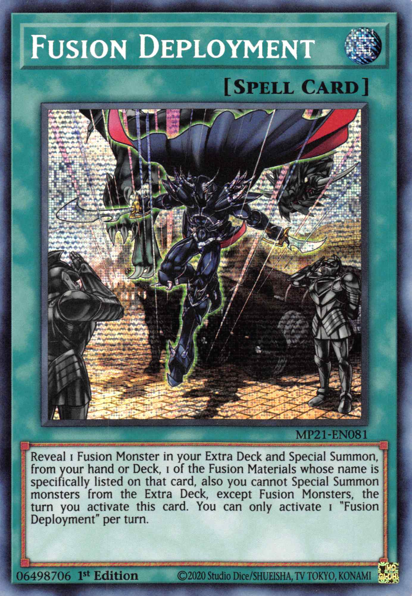 Fusion Deployment [MP21-EN081] Prismatic Secret Rare | Deep Dive Games St. Marys