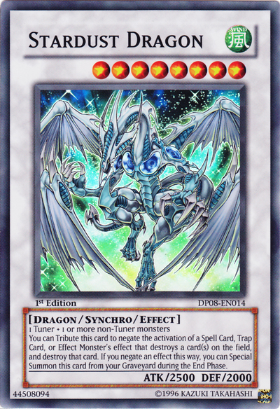 Stardust Dragon [DP08-EN014] Super Rare | Deep Dive Games St. Marys