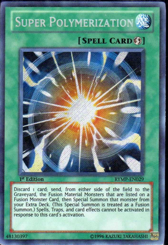 Super Polymerization [RYMP-EN029] Secret Rare | Deep Dive Games St. Marys