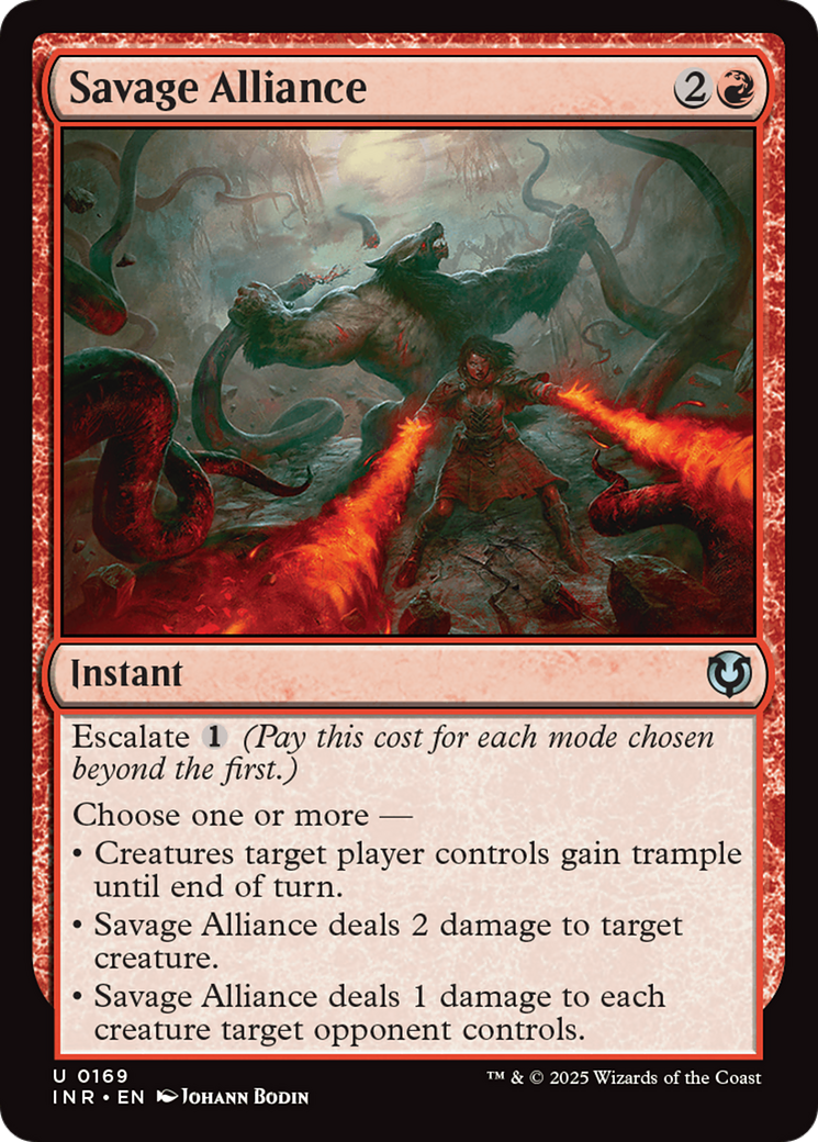 Savage Alliance [Innistrad Remastered] | Deep Dive Games St. Marys