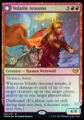 Volatile Arsonist // Dire-Strain Anarchist [Innistrad: Crimson Vow Prerelease Promos] | Deep Dive Games St. Marys