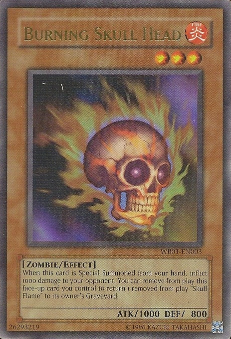 Burning Skull Head [WB01-EN003] Super Rare | Deep Dive Games St. Marys