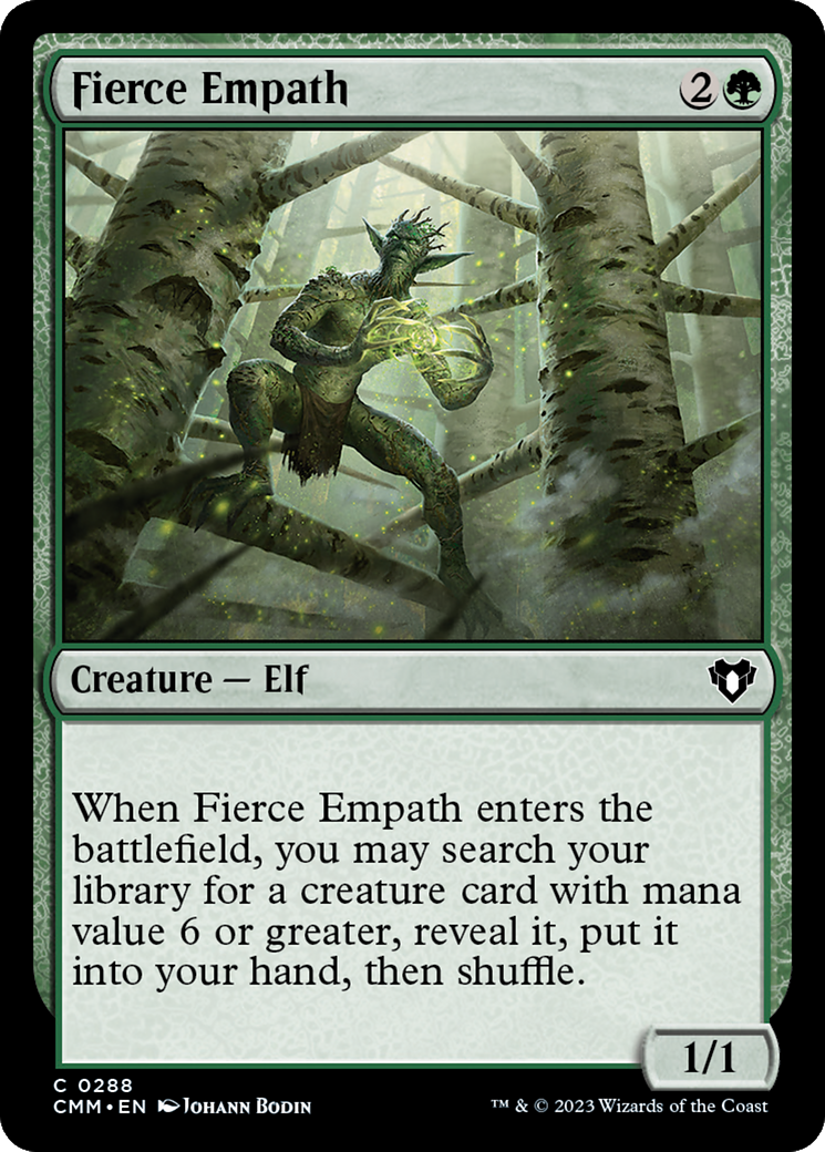 Fierce Empath [Commander Masters] | Deep Dive Games St. Marys