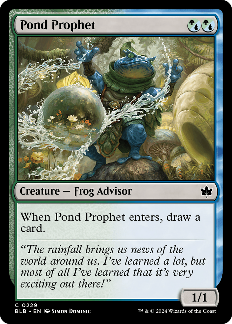 Pond Prophet [Bloomburrow] | Deep Dive Games St. Marys