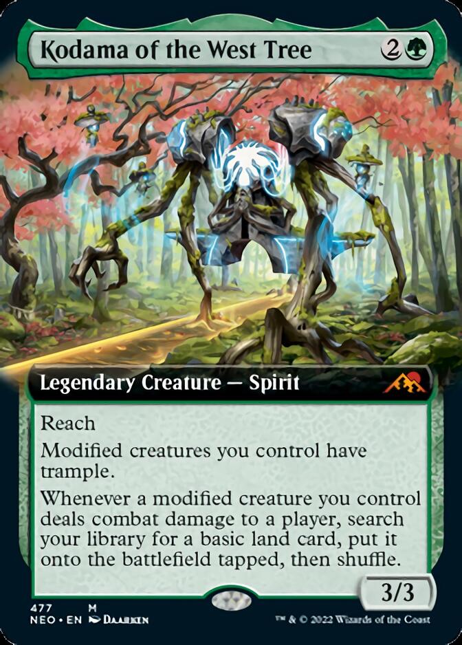 Kodama of the West Tree (Extended Art) [Kamigawa: Neon Dynasty] | Deep Dive Games St. Marys