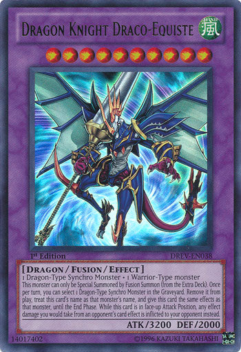 Dragon Knight Draco-Equiste [DREV-EN038] Ultra Rare | Deep Dive Games St. Marys