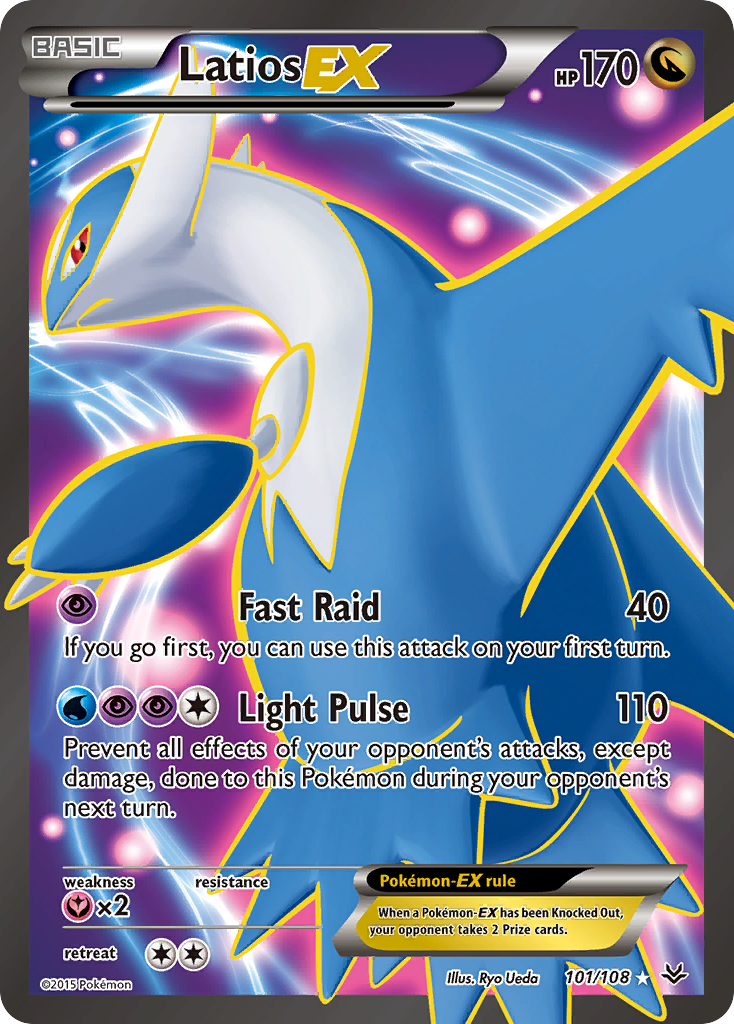 Latios EX (101/108) [XY: Roaring Skies] | Deep Dive Games St. Marys