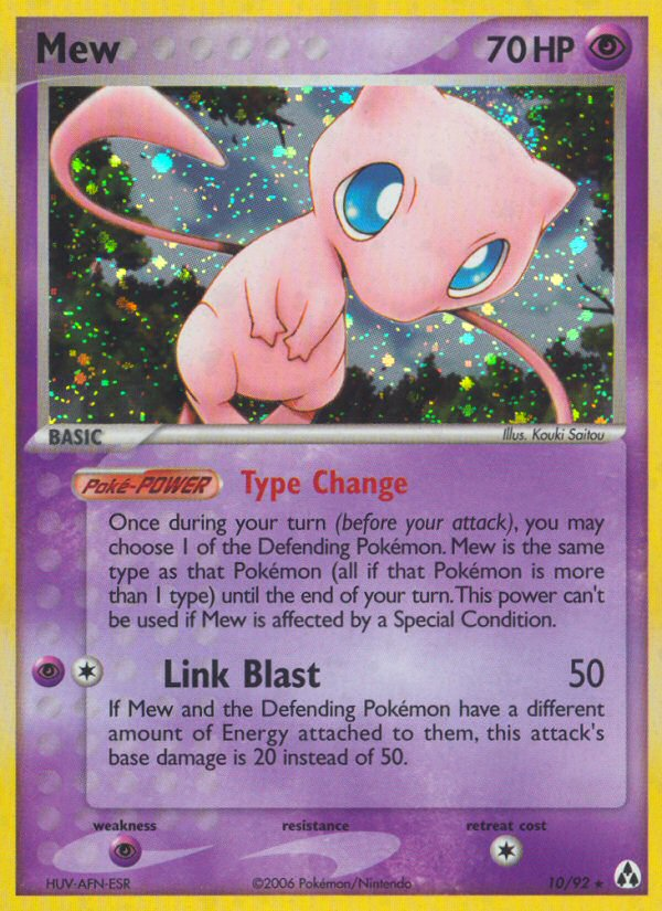 Mew (10/92) [EX: Legend Maker] | Deep Dive Games St. Marys