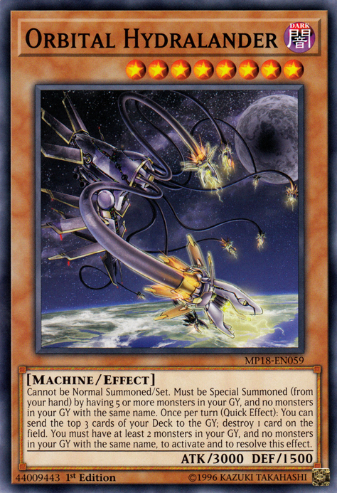 Orbital Hydralander [MP18-EN059] Common | Deep Dive Games St. Marys