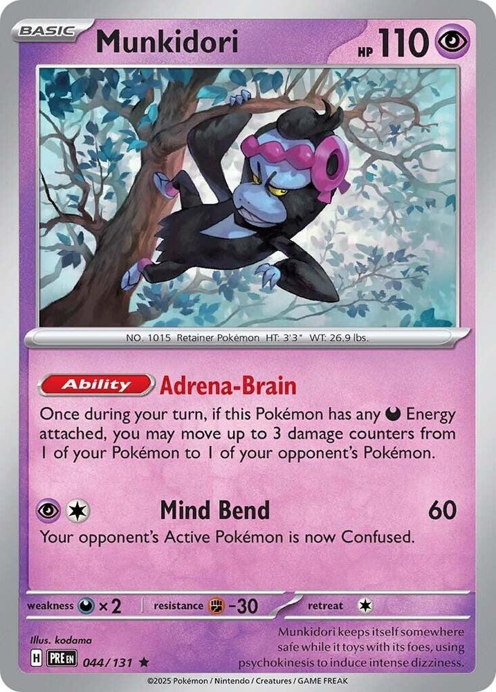 Munkidori (044/131) [Scarlet & Violet: Prismatic Evolutions] | Deep Dive Games St. Marys