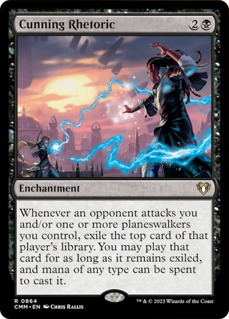 Cunning Rhetoric [Commander Masters] | Deep Dive Games St. Marys