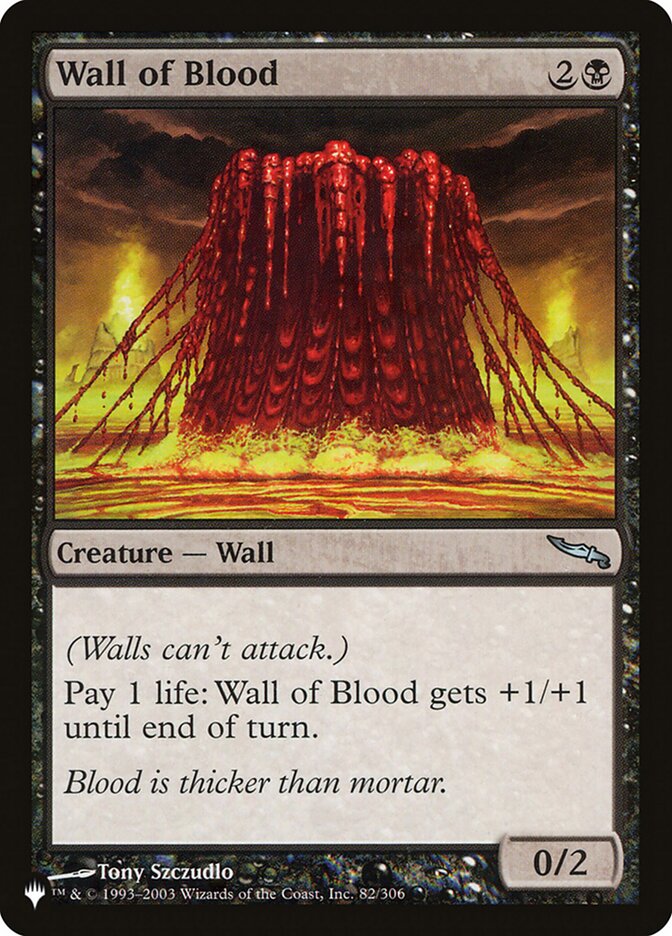 Wall of Blood [The List] | Deep Dive Games St. Marys