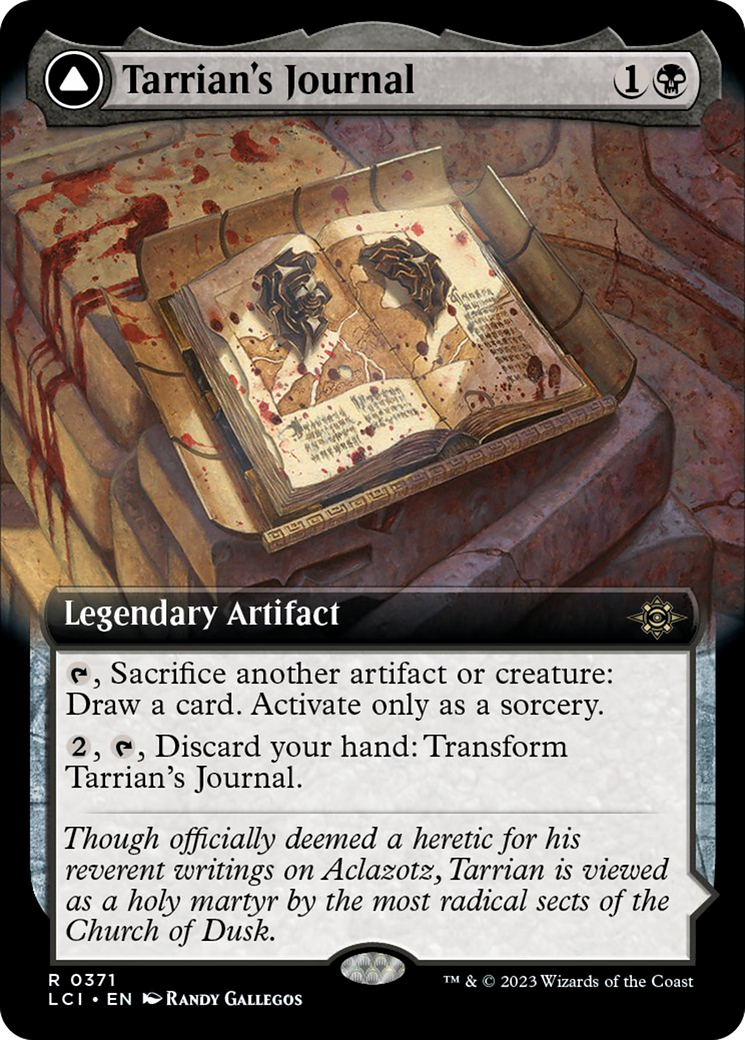 Tarrian's Journal // The Tomb of Aclazotz (Extended Art) [The Lost Caverns of Ixalan] | Deep Dive Games St. Marys