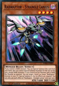 Raidraptor - Strangle Lanius [PHRA-EN005] Super Rare | Deep Dive Games St. Marys