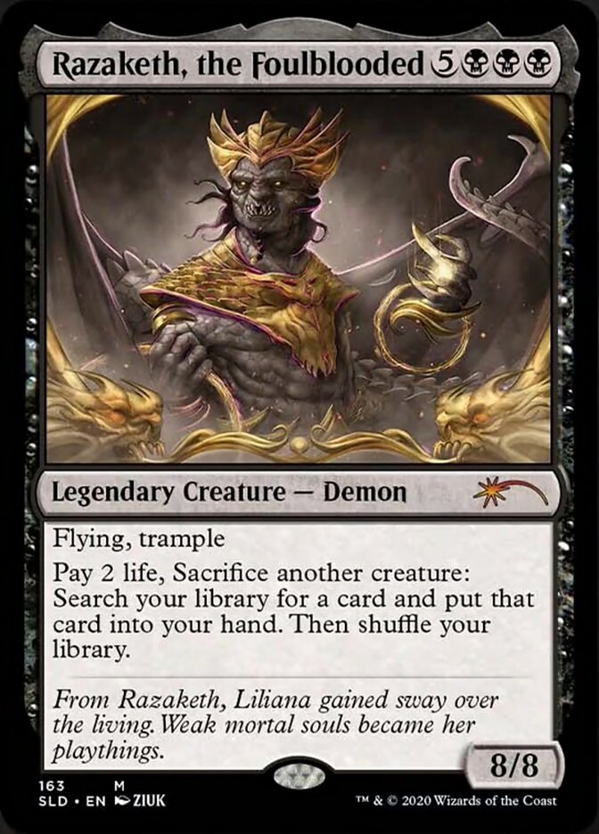 Razaketh, the Foulblooded [Secret Lair Drop Series] | Deep Dive Games St. Marys