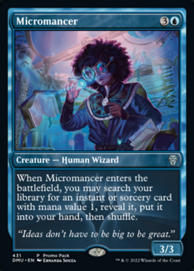 Micromancer (Promo Pack) [Dominaria United Promos] | Deep Dive Games St. Marys