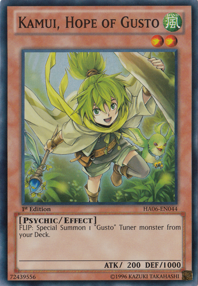 Kamui, Hope of Gusto [HA06-EN044] Super Rare | Deep Dive Games St. Marys